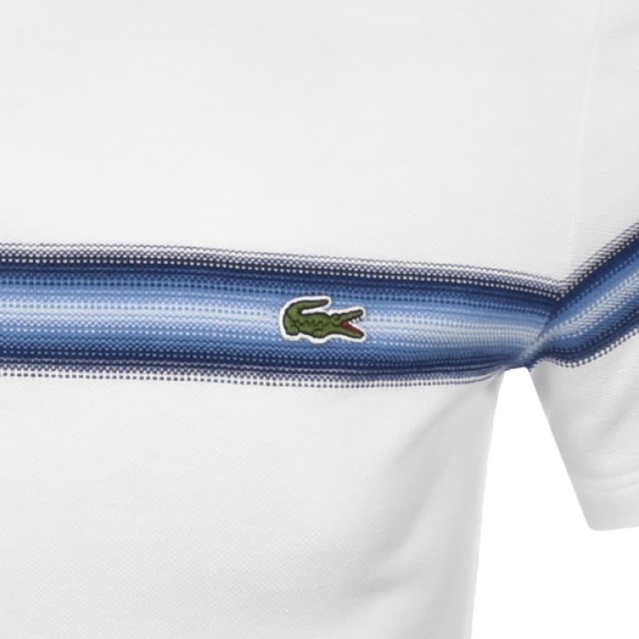 Alternative Image for ProductLacoste Crew Neck Tie Die T Shirt White3